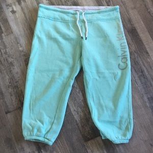 Calvin Klein capri sweats